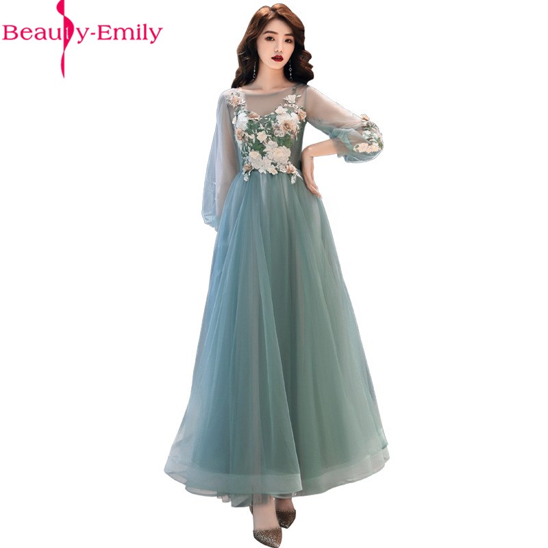 Beauty Emily Charming O Neck A Line Evening Dress Elegant Long Sleeve Zipper Back Appliques Formal Party Dress 5 Color Available, Gray
Beauty Emily Charming O Neck A Line Evening Dress Elegant Long Sleeve Zipper Back Appliques Formal Party Dress 5 Color Available, Gray