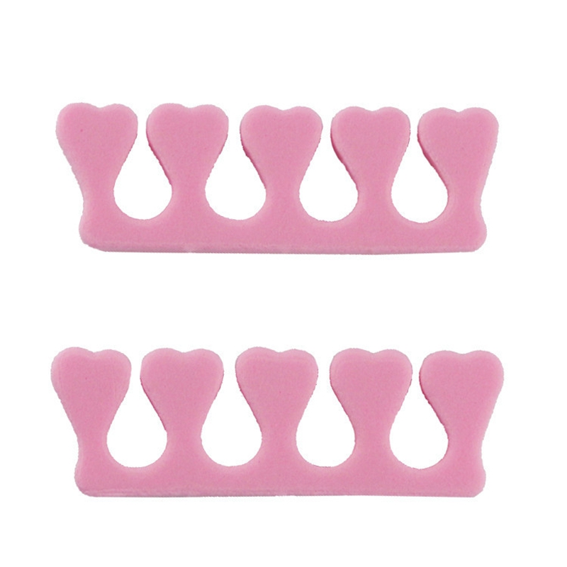 Nail Art Toe Separator Soft Sponge Form Toe Separators Finger Spacer For Manicure Pedicure Nail Tools Separador De Dedos Para Decoracion De Unas Zehen
