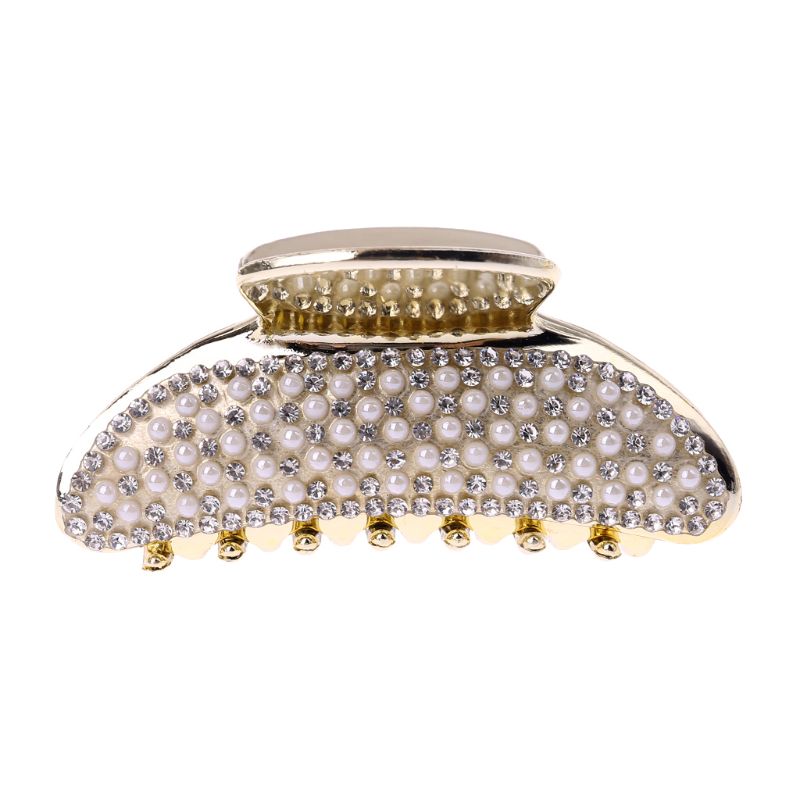 1PC Women Lady Korean Style Hair Crab Clamp Hair Clip Full Rhinestone Accessories