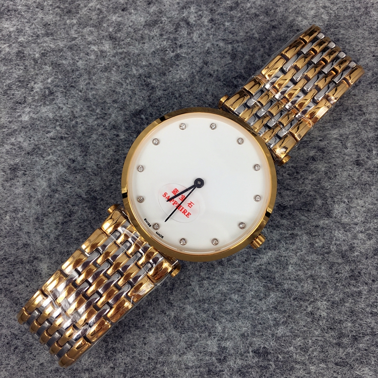 High Quality Women/Man Luxury Watch Gold/Silver color Fashion lady stainless Steel Quartz Sapphire glass Lover wristwatch lady Dress Watch, Slivery;brown
High Quality Women/Man Luxury Watch Gold/Silver color Fashion lady stainless Steel Quartz Sapphire glass Lover wristwatch lady Dress Watch, Slivery;brown