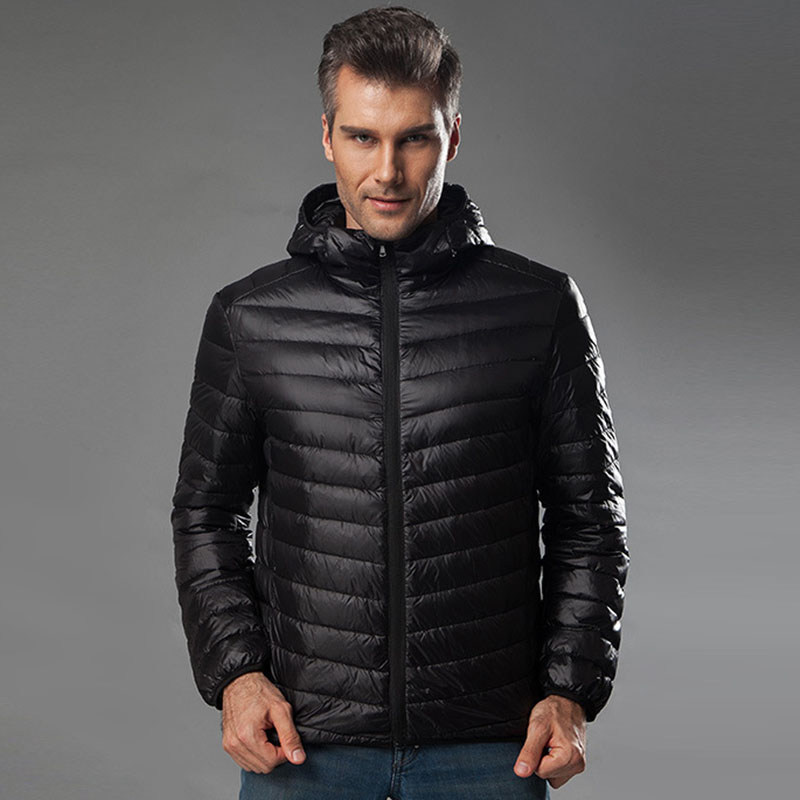 2019 Men's Hooded Jackets Light Thin Duck Down Filler Autumn Winter Male Loose Coats Plus Size 4XL 5XL 6XL for Weight:50-145kg, Black
2019 Men's Hooded Jackets Light Thin Duck Down Filler Autumn Winter Male Loose Coats Plus Size 4XL 5XL 6XL for Weight:50-145kg, Black