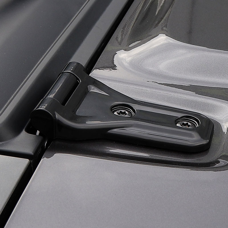 ABS Black Door Hinge Decoraion For Jeep Wrangler JL 2018 Factory Outlet High Quatlity Auto Exterior Accessories