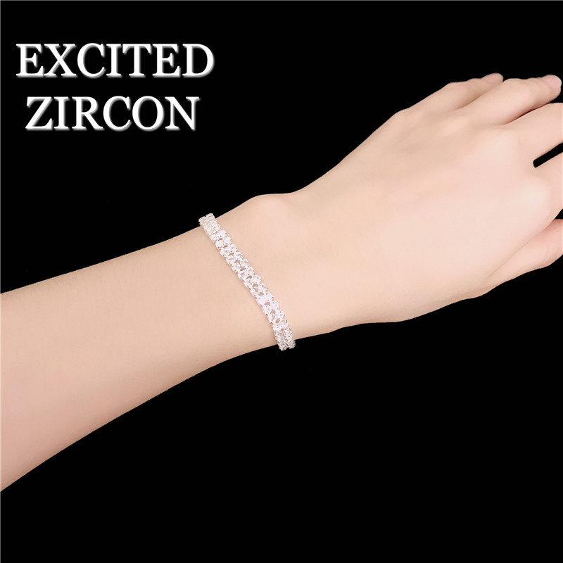 Link, Chain Fashion Exquisite Rhinestone Crystal Bracelet Girl Sweet And Lovely Jewelry Bride Wedding Party
Link, Chain Fashion Exquisite Rhinestone Crystal Bracelet Girl Sweet And Lovely Jewelry Bride Wedding Party