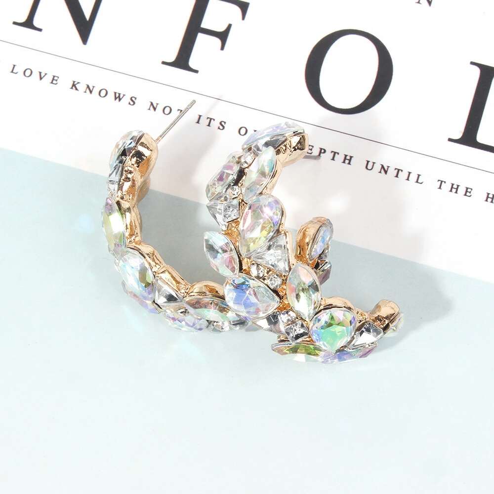 Wholesale-charm hoop earrings for women white diamonds C shape ear studs western luxury rhinestone fashion jewelry hot sale free shipping
Wholesale-charm hoop earrings for women white diamonds C shape ear studs western luxury rhinestone fashion jewelry hot sale free shipping
