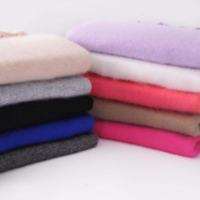 AIUJXK Women Cashmere 2019 Autumn Winter Vintage Half Turtleneck Sweaters Plus Size Loose Wool Knitted Pullovers Female Knitwear LY191217