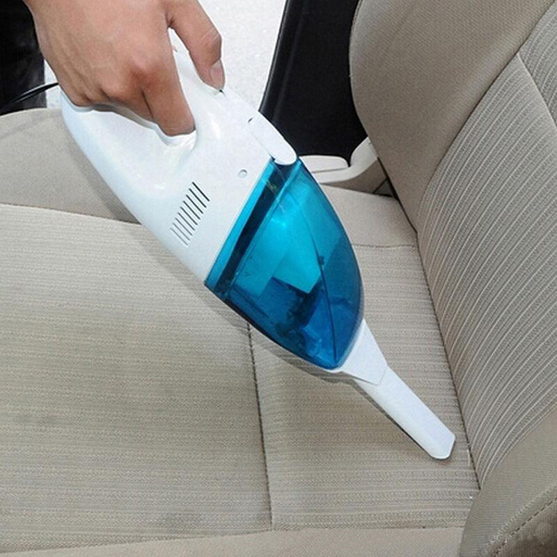 120W DC12V Mini Portable Car Vacuum Cleaner Wet And Dry Dual Purpose Dust Cleaning Tool Vehicle Care For Auto Home Office