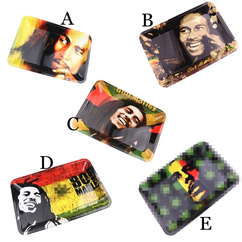 5 Styles Bob Marley Rolling Tray Metal Tobacco 180x125mm Handroller Roll Tin Case Spice Plate Cigarette Storage Smoking Vaporizer
5 Styles Bob Marley Rolling Tray Metal Tobacco 180x125mm Handroller Roll Tin Case Spice Plate Cigarette Storage Smoking Vaporizer