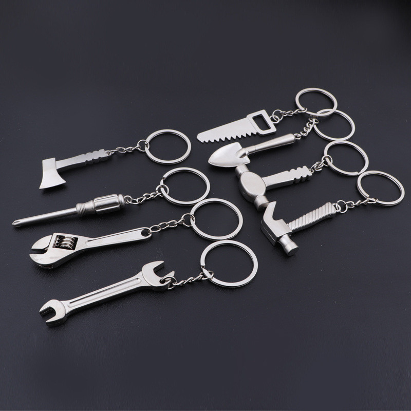 Creative Tools Keychain Portable Function Mini Wrench Hammer Keychain Tool Keychian Personality Keyring Gift
Creative Tools Keychain Portable Function Mini Wrench Hammer Keychain Tool Keychian Personality Keyring Gift