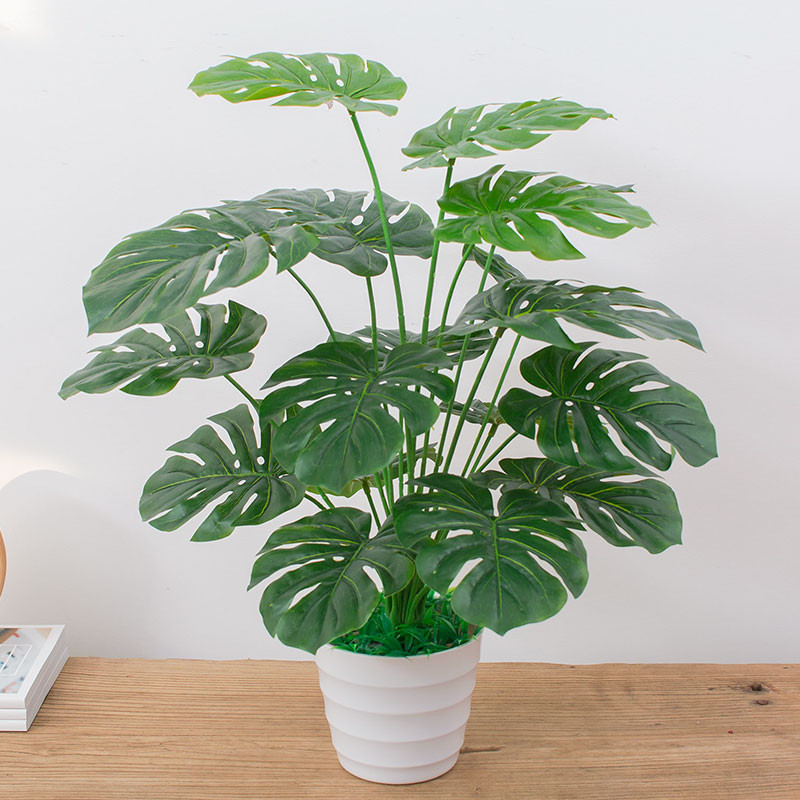 60CM Artificial Real Touch Plant Monstera Tree without Pot, Fake Plant Tree Decoration For Home Garden, Style 4
60CM Artificial Real Touch Plant Monstera Tree without Pot, Fake Plant Tree Decoration For Home Garden, Style 4