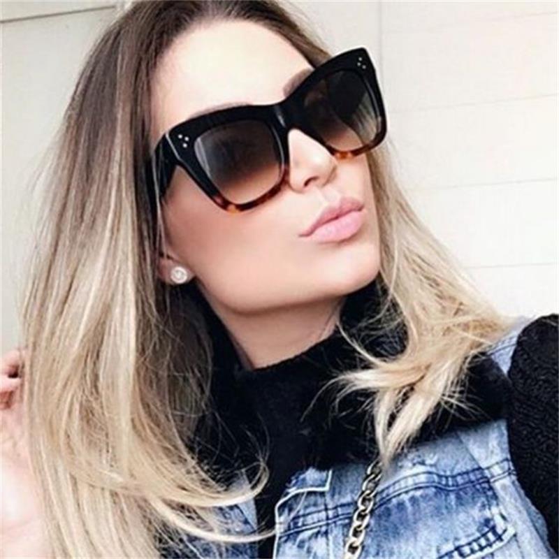 Classic Cat Eye Sunglasses Women Vintage Oversized Gradient Sun Glasses Shades Female Luxury Designer UV400 Sunglass
Classic Cat Eye Sunglasses Women Vintage Oversized Gradient Sun Glasses Shades Female Luxury Designer UV400 Sunglass