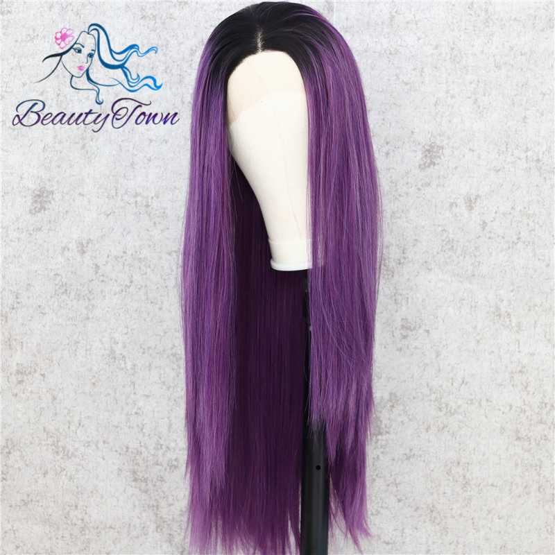 BeautyTown HandTied Silky Ombre Purple Heat Resistant Straight Cosplay Celebrity Girl Wedding Party Synthetic Lace Front Wig, Hy-564
BeautyTown HandTied Silky Ombre Purple Heat Resistant Straight Cosplay Celebrity Girl Wedding Party Synthetic Lace Front Wig, Hy-564