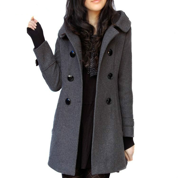 2019 New Women Cashmere Coat Winter Jacket Winter Fur Collar Woolen Coat Wool Windbreaker Women Female Plus, Black
2019 New Women Cashmere Coat Winter Jacket Winter Fur Collar Woolen Coat Wool Windbreaker Women Female Plus, Black