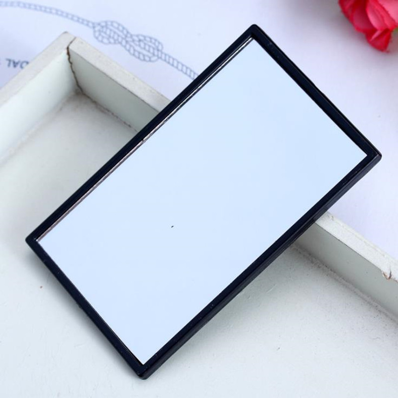 Travel Makeup Mirror Pocket Portable Rectangular Mirror Makeup Compact Portable Pocket Mirror Espejo De Bolsillo Portatil Compacto