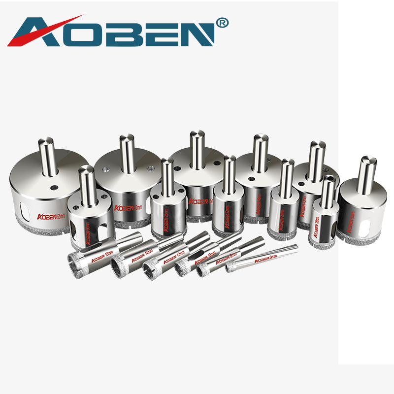 AOBEN Diamond Hole Saw Drill Bits Tile Glass Ceramic Marble Core drill Bit Cutter For Power Tools Accessories Efficient 6mm-65mm
AOBEN Diamond Hole Saw Drill Bits Tile Glass Ceramic Marble Core drill Bit Cutter For Power Tools Accessories Efficient 6mm-65mm