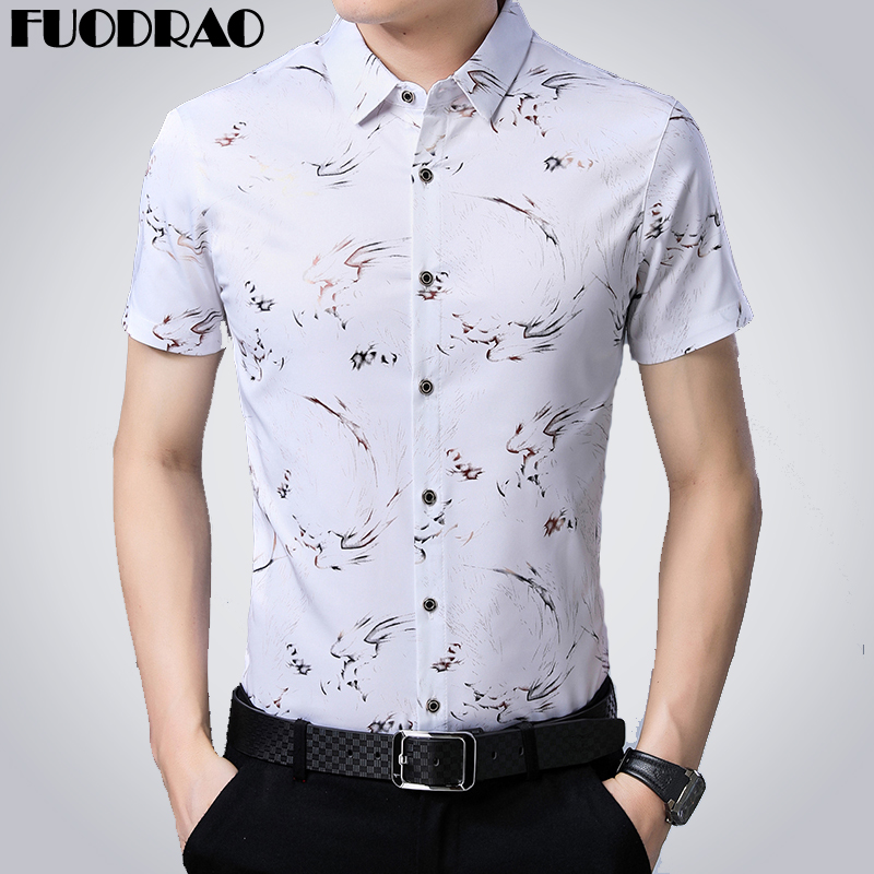 2020 New Men's Shirt Summer Short Sleeve Shirt Men Slim Fit Print Business Casual Shirts Camisa Masculina Men's Clothing E081, Black
2020 New Men's Shirt Summer Short Sleeve Shirt Men Slim Fit Print Business Casual Shirts Camisa Masculina Men's Clothing E081, Black