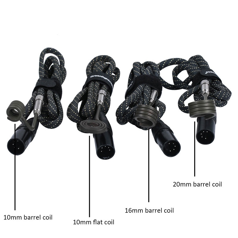 Enail Coil Heater Cable 10/16/20mm Size XL Male Plug Heating Accessory fit Titanium Quartz Nails for Tick Enail Dab Wax Herbal E Nail Kits
Enail Coil Heater Cable 10/16/20mm Size XL Male Plug Heating Accessory fit Titanium Quartz Nails for Tick Enail Dab Wax Herbal E Nail Kits