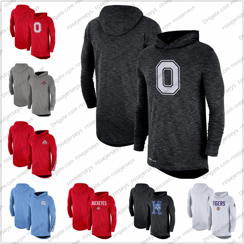 Men' NCAA Ohio State Buckeyes 2019 Sideline Long Sleeve Hooded Performance Top Black Gray Red Size -3XL
Men' NCAA Ohio State Buckeyes 2019 Sideline Long Sleeve Hooded Performance Top Black Gray Red Size -3XL