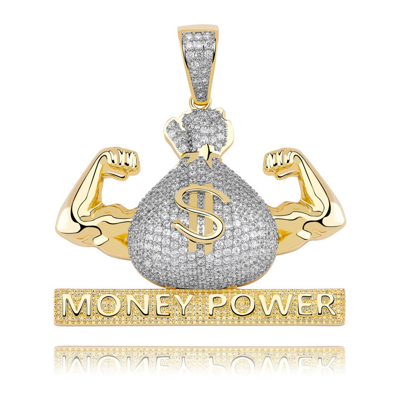 Hip Hop US Dollar Money Power Pendant Necklace Pendant with Rope Chain 4mm Tennis Chain Men's Zircon Hip Hop Rock Jewelry
Hip Hop US Dollar Money Power Pendant Necklace Pendant with Rope Chain 4mm Tennis Chain Men's Zircon Hip Hop Rock Jewelry