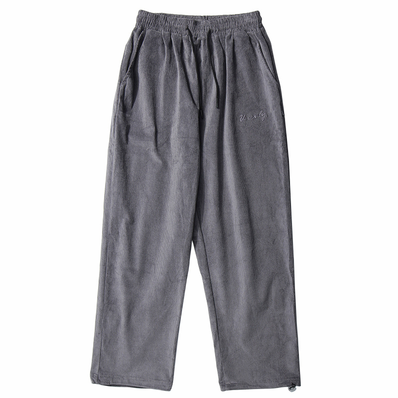 Men Hip Hip Corduroy Pants Street Wear Retro Vintage Embroidery Pants Autumn Harajuku SweatPants Baggy Joggers Cotton Trousers, Black
Men Hip Hip Corduroy Pants Street Wear Retro Vintage Embroidery Pants Autumn Harajuku SweatPants Baggy Joggers Cotton Trousers, Black