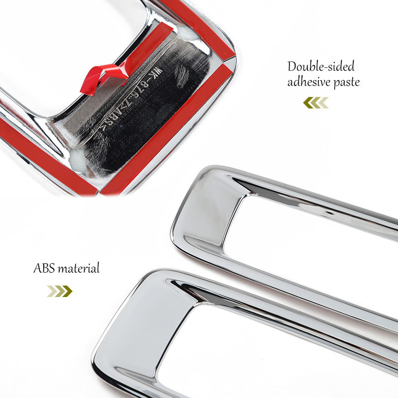 Chrome Car Engine Hood Air AC Outlet Vent Decoration Cover Sticker For Jeep Wrangler JL 2018+ Auto Exterior Accessories