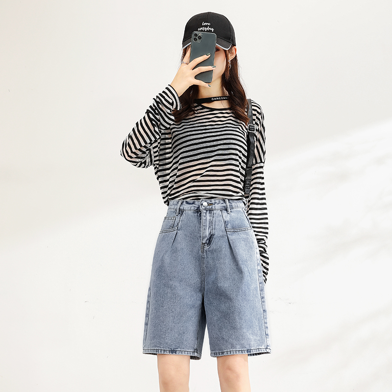 Apricot Shorts Jeans Feminino High Waist Denim Pant Jean Women Wide Leg Summer Korean 2020 Ankle Length Jean Femme
Apricot Shorts Jeans Feminino High Waist Denim Pant Jean Women Wide Leg Summer Korean 2020 Ankle Length Jean Femme