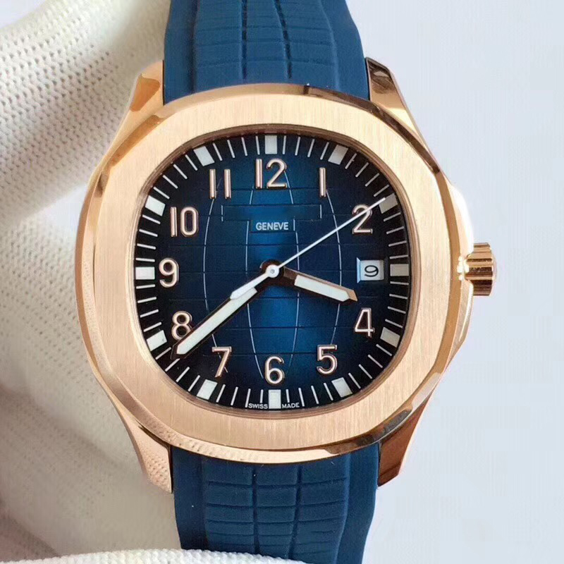Outdoor Aquanaut Nautilus Sports 5167A U1 Watch Men Automatic Movement Watches Blue Dial Rose Gold Glass Back Rubber Strap Mens Wristwatches
Outdoor Aquanaut Nautilus Sports 5167A U1 Watch Men Automatic Movement Watches Blue Dial Rose Gold Glass Back Rubber Strap Mens Wristwatches