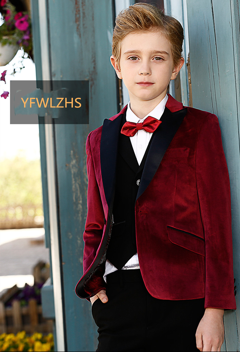 Handsome One Button Peak Lapel Kid Complete Designer Handsome Boy Wedding Suit Boys' Attire Custom-made (Jacket+Pants+Tie+Vest) A31, Same as image
Handsome One Button Peak Lapel Kid Complete Designer Handsome Boy Wedding Suit Boys' Attire Custom-made (Jacket+Pants+Tie+Vest) A31, Same as image