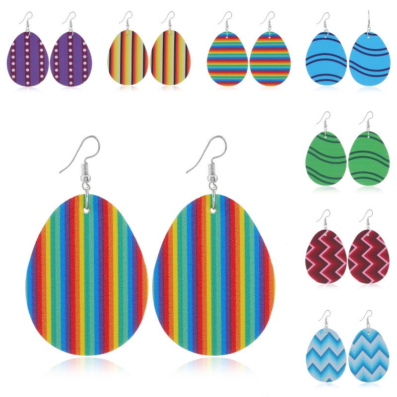 Kimter Bohemian Dangle Earring Easter Faux Leather Earrings 8 Styles Handmade Lightweight Teardrop Women Girls Jewelry Party Gift B11FA
Kimter Bohemian Dangle Earring Easter Faux Leather Earrings 8 Styles Handmade Lightweight Teardrop Women Girls Jewelry Party Gift B11FA