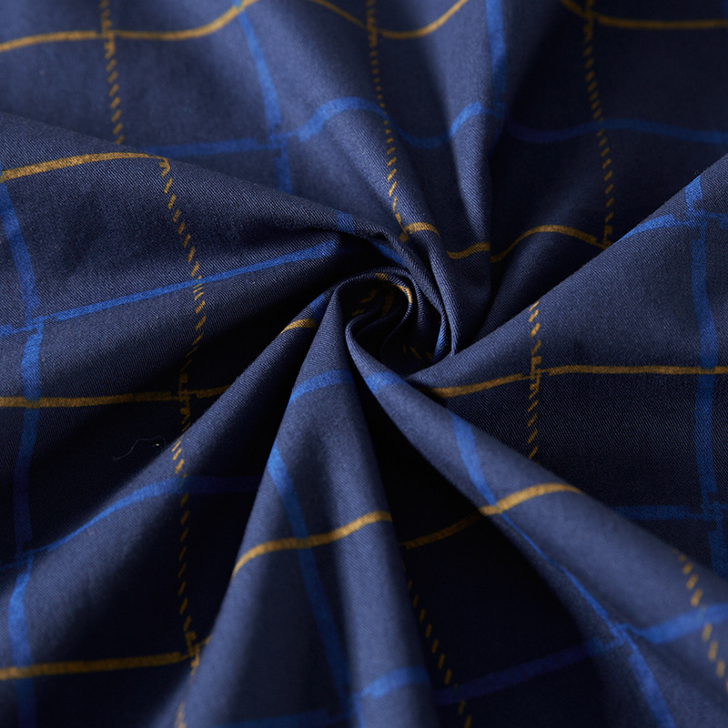 Summer Shirt Mens Short Sleeve Shirts High Quality Cotton Male Plaid Shirt 2 Pockets Plus Size M5XL Man Clothes