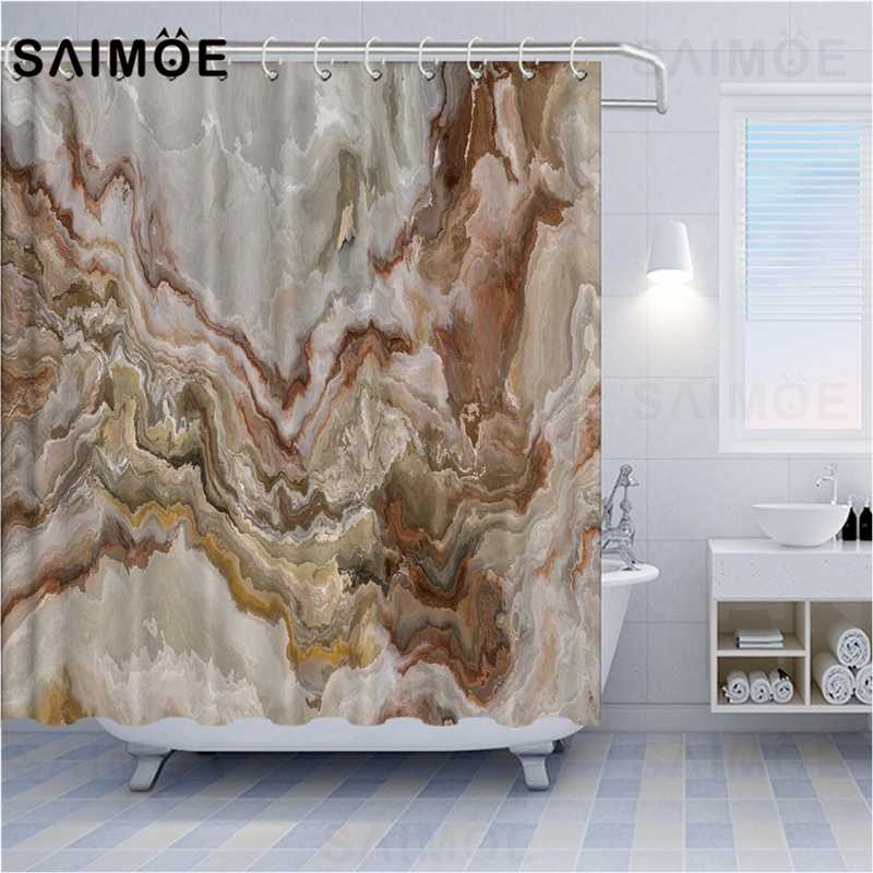 ATOMAX Abstract Art Shower Curtains Honey Agate Marble Stripe Texture Brown Background Home Bathroom Shower Curtain Waterproof
ATOMAX Abstract Art Shower Curtains Honey Agate Marble Stripe Texture Brown Background Home Bathroom Shower Curtain Waterproof