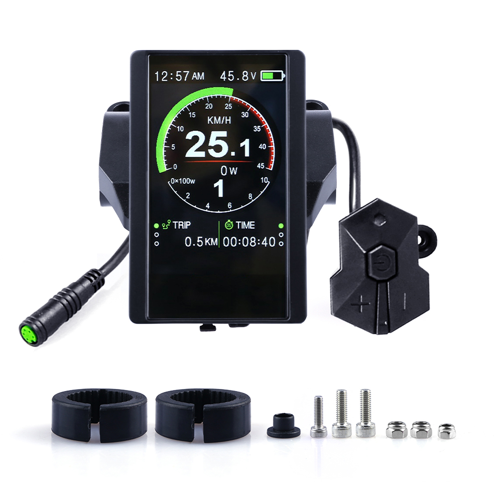 BAFANG 850C / P850C Full Color LCD 8fun LCD Display Available for Electric Bicycle BBS02 BBS 36V/48V Electric Bicycle Motor Accessories
BAFANG 850C / P850C Full Color LCD 8fun LCD Display Available for Electric Bicycle BBS02 BBS 36V/48V Electric Bicycle Motor Accessories