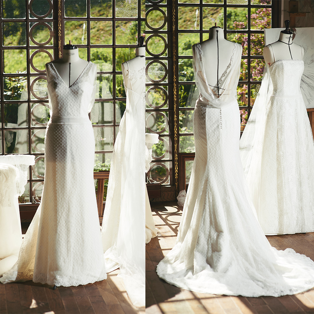 Newest Cymbeline Wedding Dresses V Neck Sleeveless Tulle Pearls Wedding Gown Sweep Train Custom robe de mariée, Hunter
Newest Cymbeline Wedding Dresses V Neck Sleeveless Tulle Pearls Wedding Gown Sweep Train Custom robe de mariée, Hunter