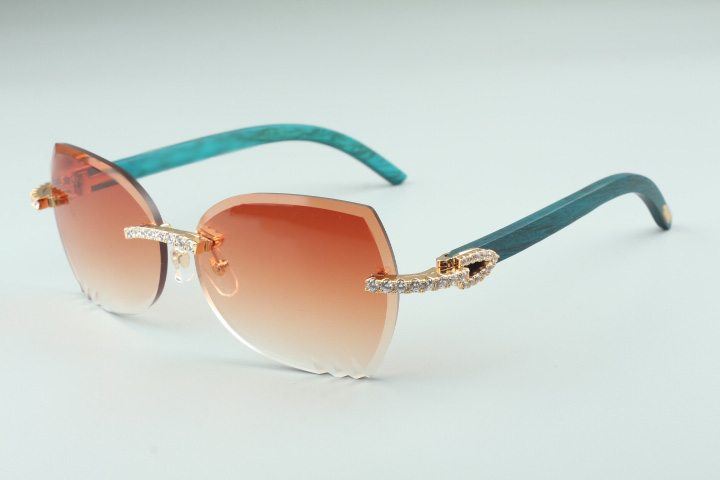 2019 Newest top quality T3524017-9 trimming cutting lenses XL diamonds sunglasses, natural teal wooden temples glasses, size: 18-135mm
2019 Newest top quality T3524017-9 trimming cutting lenses XL diamonds sunglasses, natural teal wooden temples glasses, size: 18-135mm