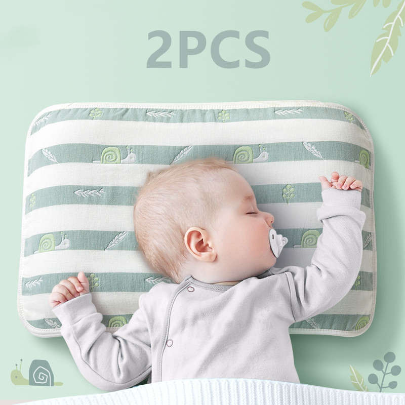 2pcs/Set Newborn Baby Soft 6-Layer Gauze Cotton Pillow Case Breathable Sleeping Towel Cartoon Toddler Pillowcase 40*60cm, Green
2pcs/Set Newborn Baby Soft 6-Layer Gauze Cotton Pillow Case Breathable Sleeping Towel Cartoon Toddler Pillowcase 40*60cm, Green