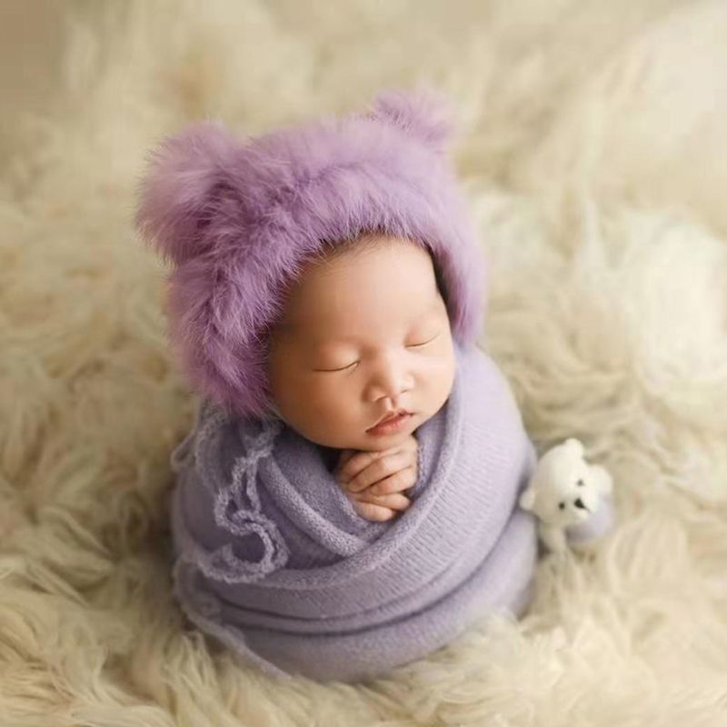 Newborn Stretch Swaddle Wrap Infant Photography Props Baby Solid Color Soft Shooting Accessories, Brown
Newborn Stretch Swaddle Wrap Infant Photography Props Baby Solid Color Soft Shooting Accessories, Brown