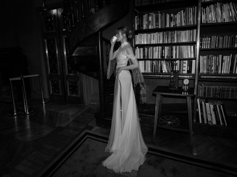 inbal dror mermaid wedding dresses lace beading split backless bridal gowns custom chapel country robe de marie