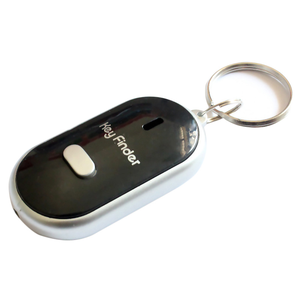 TCT LED Mini Anti-lost Key Finder with Whistle Sound Control Induction Senile Child Anti-lost Locator Tracker Key Finder