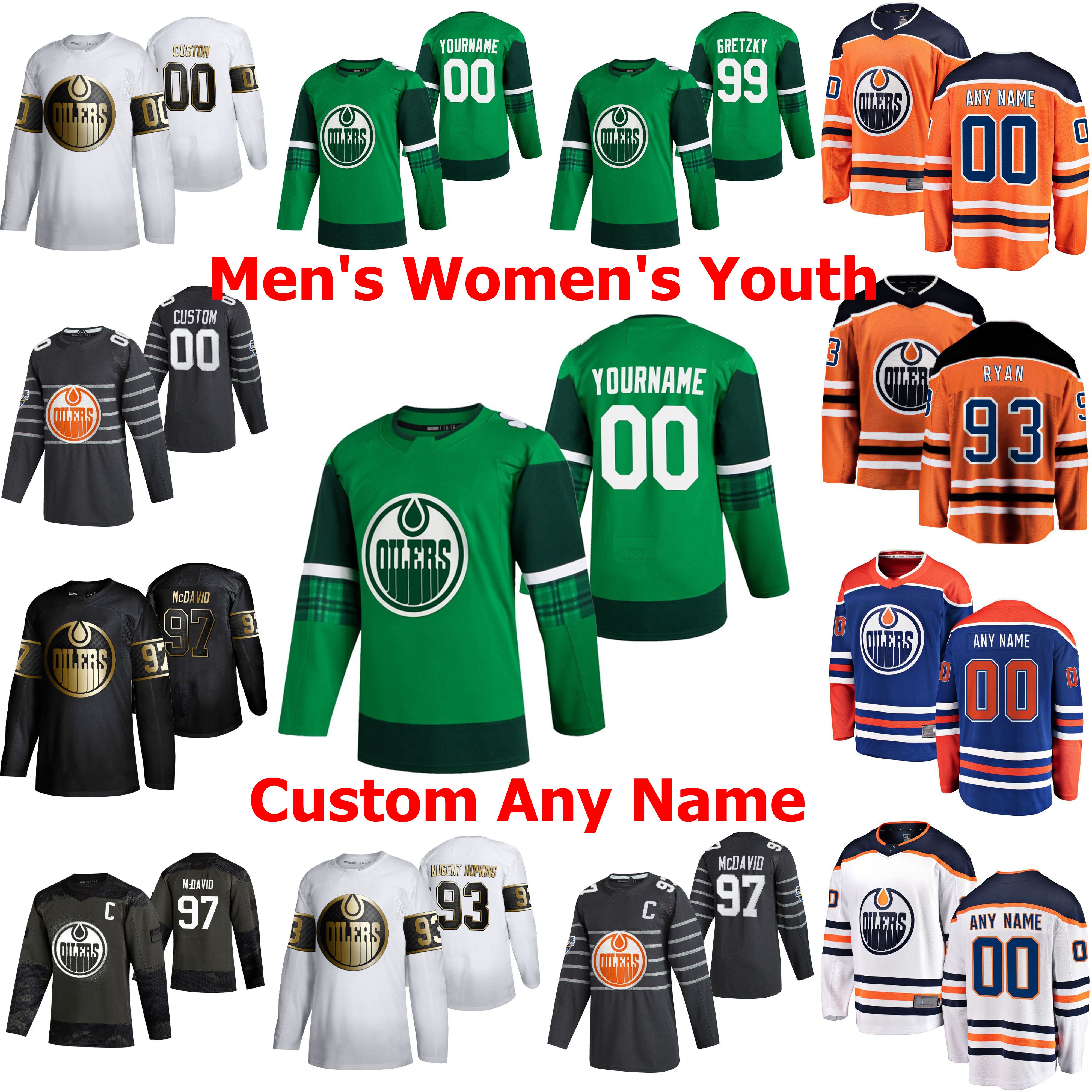 Edmonton Oilers St. Patrick's Day Hockey Jerseys Tyler Ennis Jersey Andreas Athanasiou Mike Green Connor McDavid Draisaitl Custom Stitched, Black;red
Edmonton Oilers St. Patrick's Day Hockey Jerseys Tyler Ennis Jersey Andreas Athanasiou Mike Green Connor McDavid Draisaitl Custom Stitched, Black;red