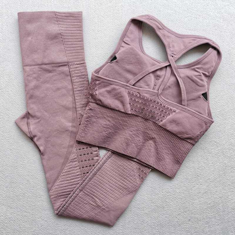2PCS Yoga Set Women Seamless Sports Suit Sportswear Fitness Clothes Women Running Gym Clothing Gym Leggings Workout Set, Brown top
2PCS Yoga Set Women Seamless Sports Suit Sportswear Fitness Clothes Women Running Gym Clothing Gym Leggings Workout Set, Brown top