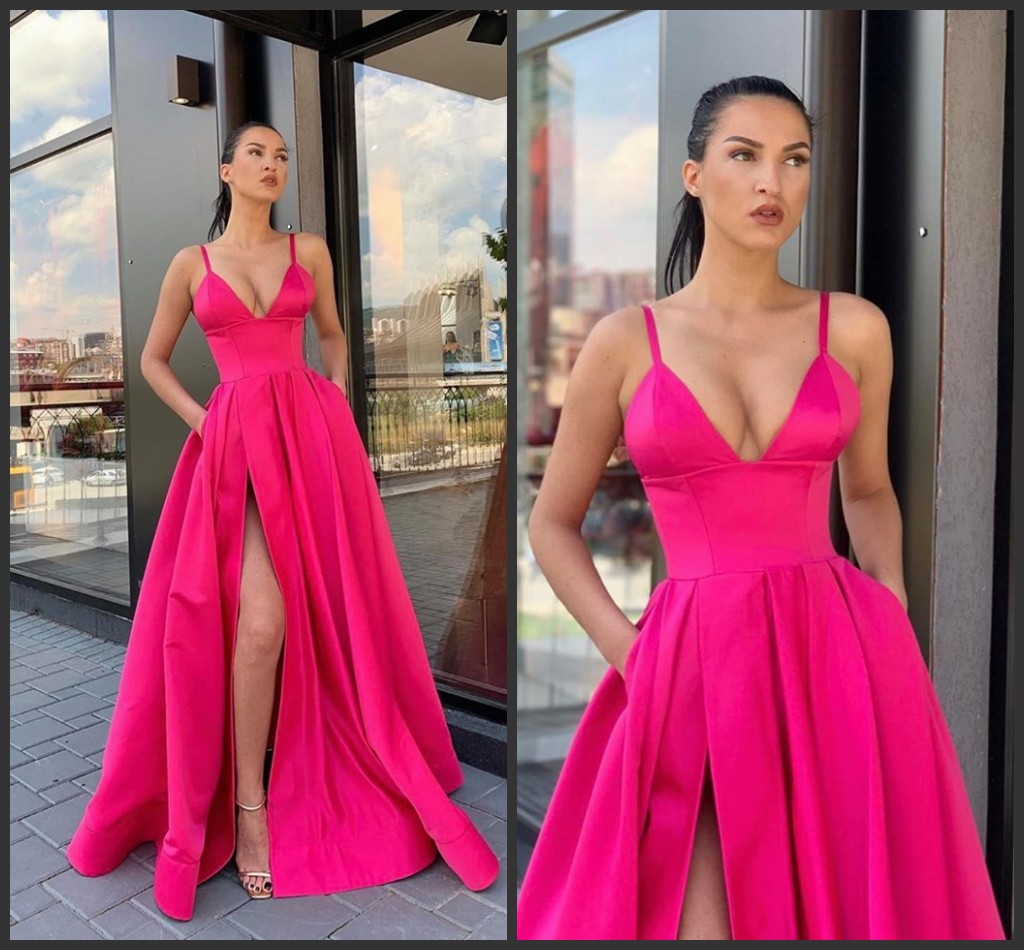 A Line Beach 2020 New Prom Dresses Front Split Dress Evening Wear Paolo Sebastian Special Occasion Cocktail Party Dresses, Pink
A Line Beach 2020 New Prom Dresses Front Split Dress Evening Wear Paolo Sebastian Special Occasion Cocktail Party Dresses, Pink