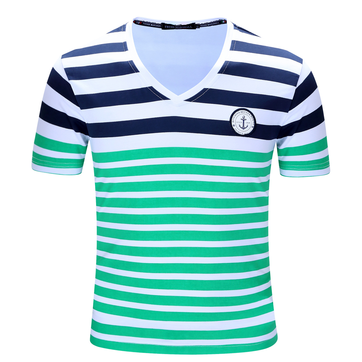 New Fashion 2018 Summer 100% Cotton Breathable Print Striped T Shirt Men Short Sleeve Casual Male Tops Brand Man Clothing, White;black
New Fashion 2018 Summer 100% Cotton Breathable Print Striped T Shirt Men Short Sleeve Casual Male Tops Brand Man Clothing, White;black