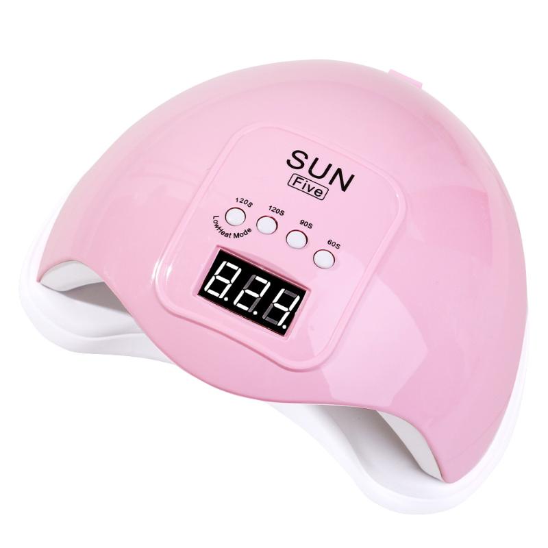 Sun Five / Mini UV Nail Lamp 48W / 24W Nail Dryer Gel Polish Curing Light Manicure Pedicure Lamps LED Lamp, 24w mini plus white