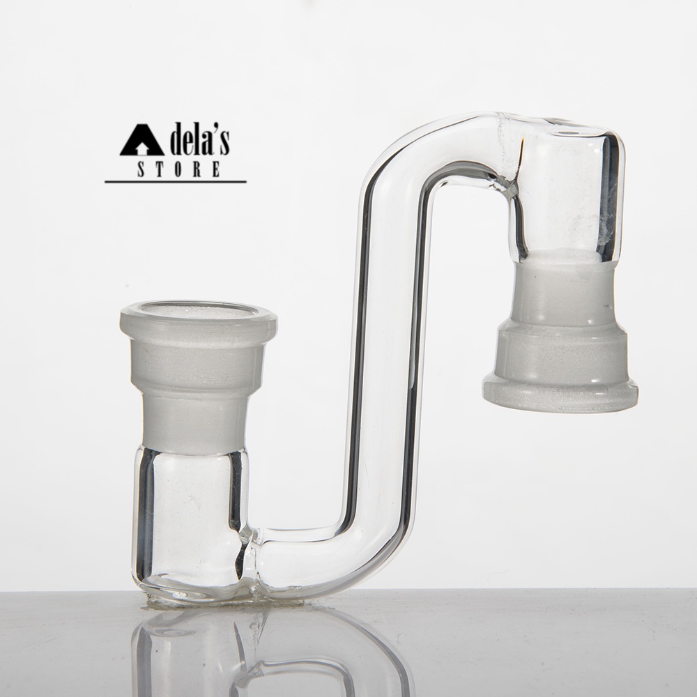 Stock Glass Drop Down 2 In 1 14.4mm & 18.8mm & 10mm Male Female Frosted Joint Adaptor Dropdown Downstem Dab Rig Oil 390
Stock Glass Drop Down 2 In 1 14.4mm & 18.8mm & 10mm Male Female Frosted Joint Adaptor Dropdown Downstem Dab Rig Oil 390