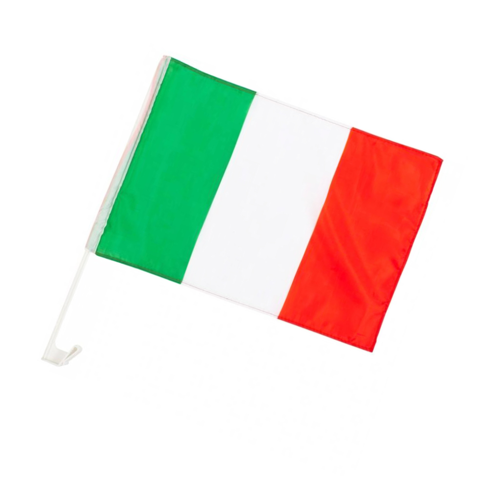 High Quality Italy Car Flag 18'' x 12'' 30*45 cm with Plastic Stick For Team Sports tools, free shipping
High Quality Italy Car Flag 18'' x 12'' 30*45 cm with Plastic Stick For Team Sports tools, free shipping