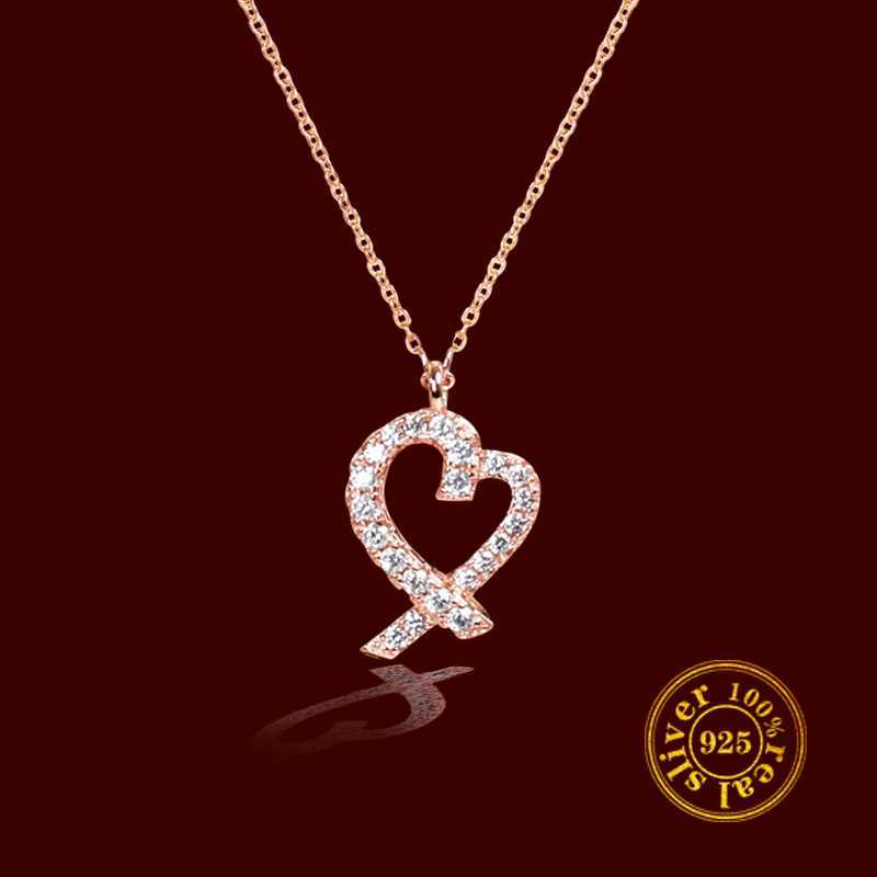 925 Sterling Silver Heart diamond Pendant Necklace for Girlfriend Silver fine Jewelry
925 Sterling Silver Heart diamond Pendant Necklace for Girlfriend Silver fine Jewelry
