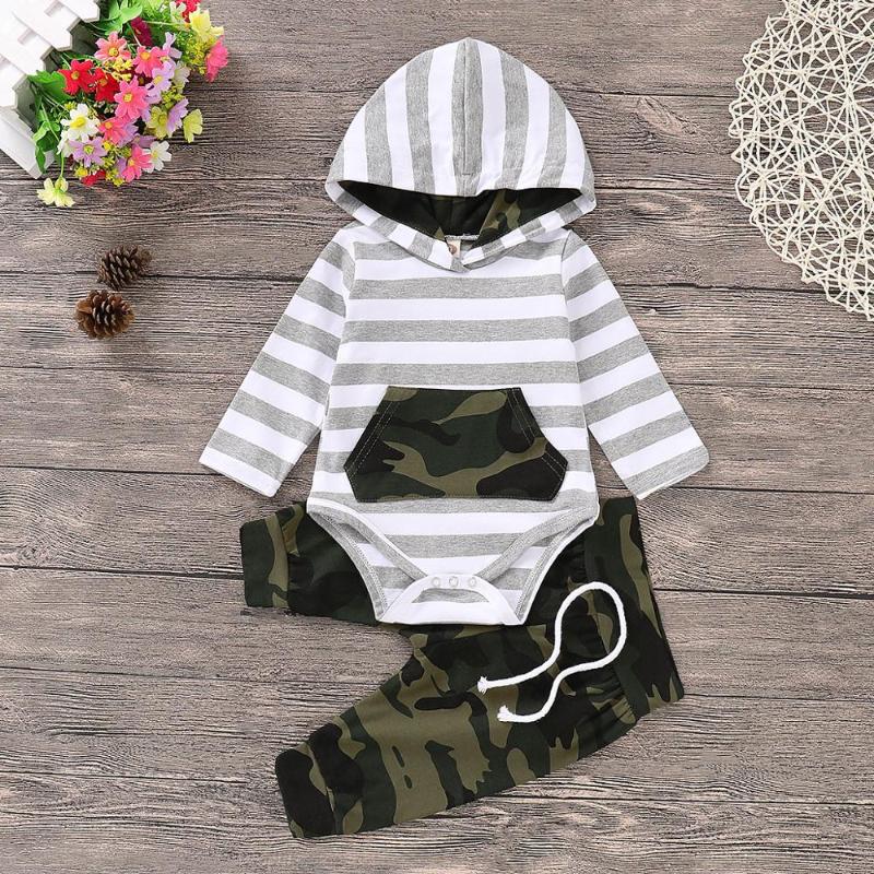 PatPat Autumn Winter Newborn Cotton Casual Baby Boy This Striped Camouflage Hooded Bodysuit Pants Two-piece Crawling Suit, Black
PatPat Autumn Winter Newborn Cotton Casual Baby Boy This Striped Camouflage Hooded Bodysuit Pants Two-piece Crawling Suit, Black