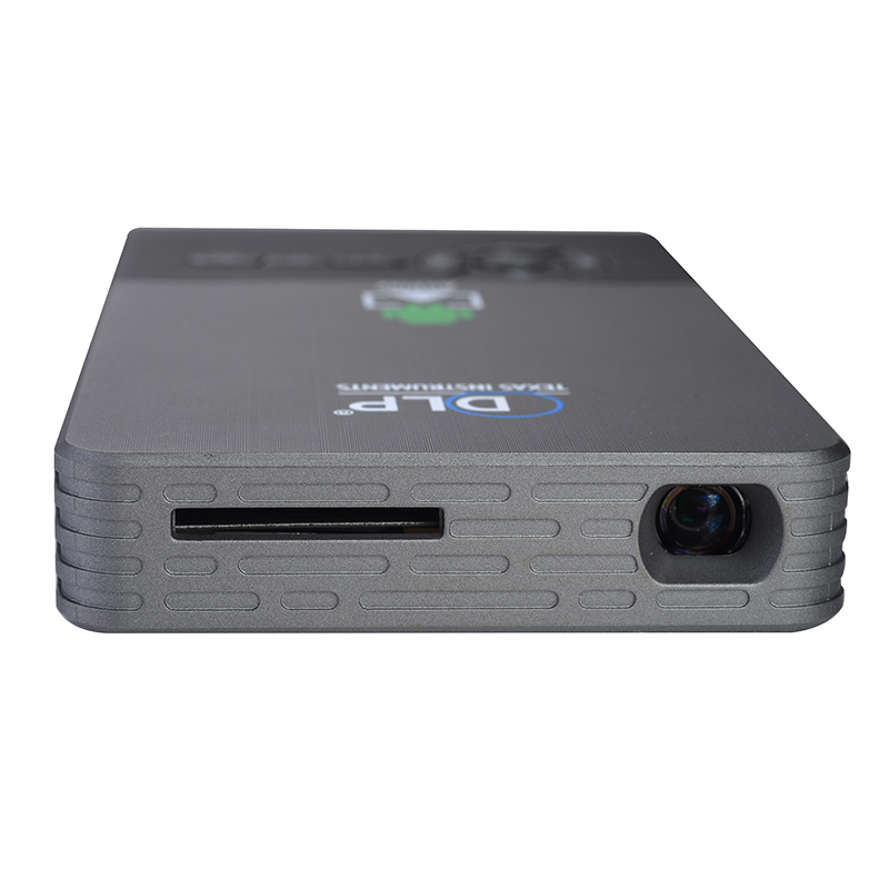 Raypodo Android 7.1 mini projector high definition for home entertainment and business using
