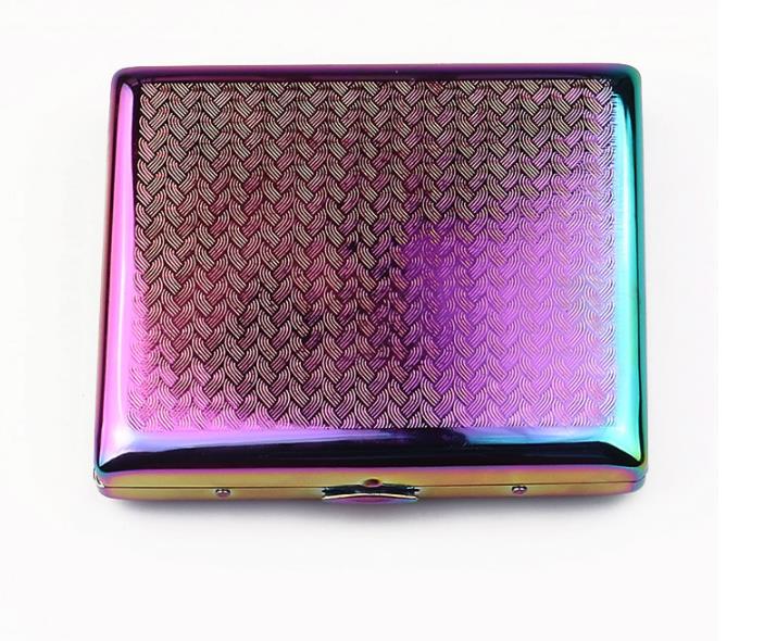 New 95mm Red Square Metal Cigarette Box Personality Fashion Cigarette Protection Box Ultra-thin Cigarettes
New 95mm Red Square Metal Cigarette Box Personality Fashion Cigarette Protection Box Ultra-thin Cigarettes