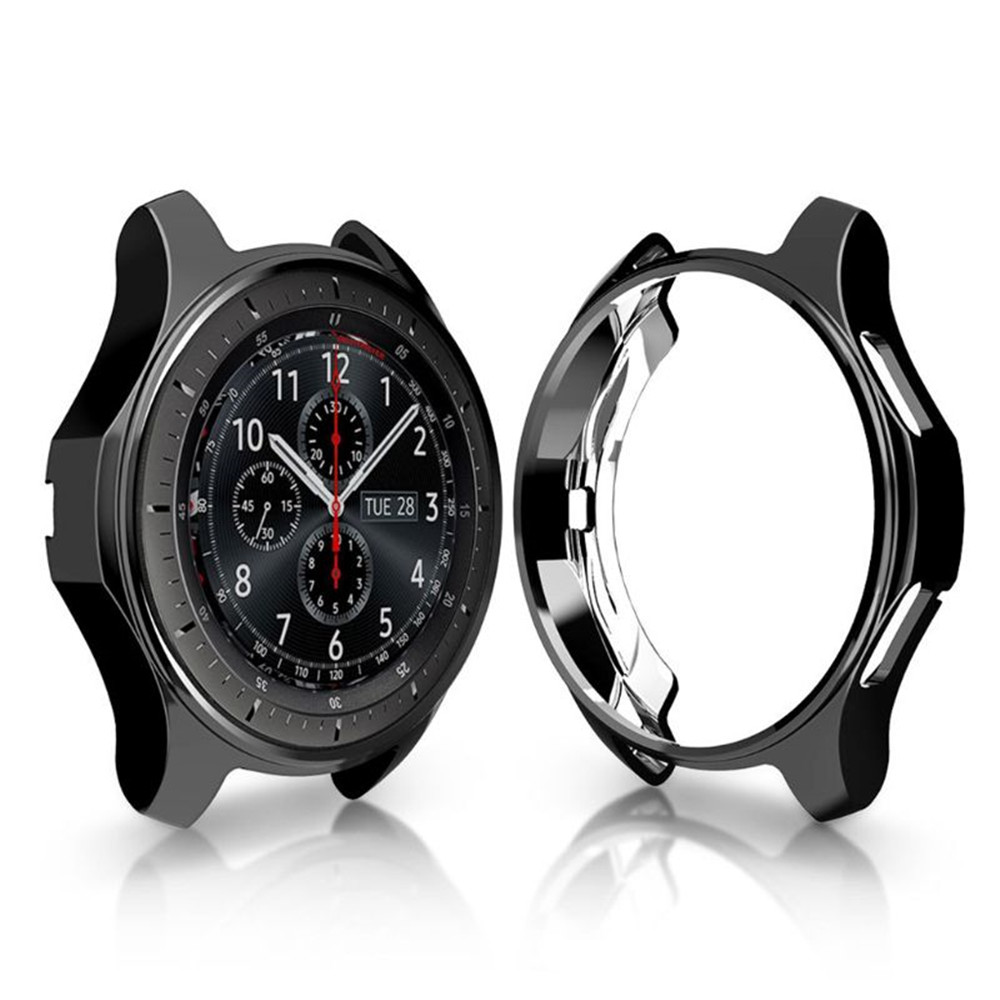 360 Degree TPU Protector Case Cover For Samsung Galaxy Watch 42MM SM-R810 46MM Gear S3 Frontier Soft Protective Shell free shipping