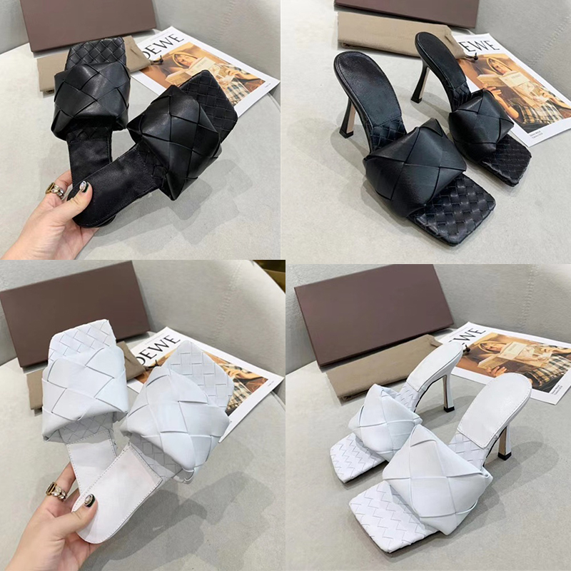 2020 LIDO Flat Mule Women Intrecciato Nappa Square Toe Slipper High Heel Shoes Fashion Ladies Sexy Thin Pumps Sandal with Box, Color 1
2020 LIDO Flat Mule Women Intrecciato Nappa Square Toe Slipper High Heel Shoes Fashion Ladies Sexy Thin Pumps Sandal with Box, Color 1